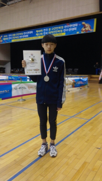 한림중, 제69회 전국종별신인복싱선수권대회 은메달 획득