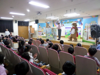 신천가온유치원, 어린이 전기안전교육 인형극 관람