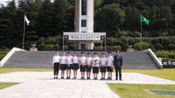 경북대학교사범대학부설초등학교, 6월 호국보훈의 달을 맞아 충혼탑 참배 행사 가져