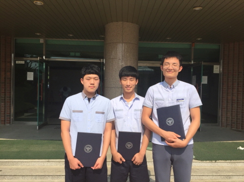 창원고, 김남규·안재혁·이채환  어려움에 처한 택시기사 도와