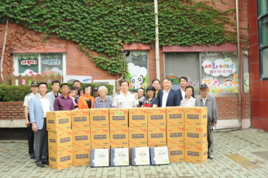 추석맞이 북한이탈주민 위문품 전달