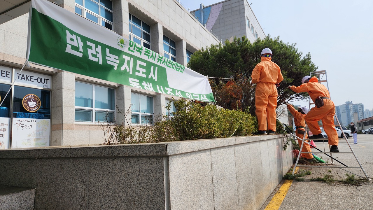 광부들의 거친 숨결, 초록빛 위로로 달래다 광부들의 거친 숨결, 초록빛 위로로 달래다