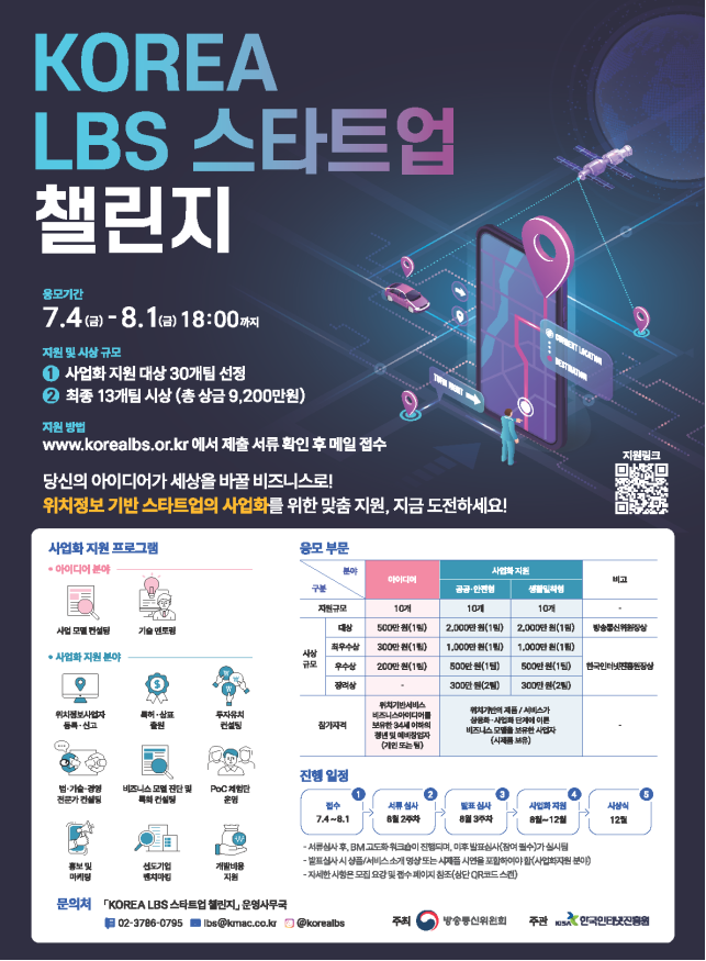 2025 KOREA LBS 스타트업 챌린지 공모전’ 안내 전단.png