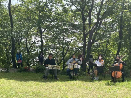 가을의 동구릉에서 클래식으로 산책하다.