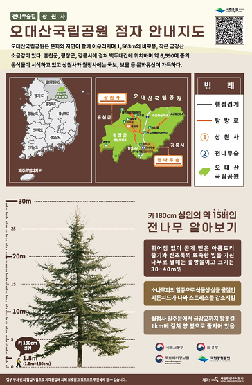 시각장애인, 오대산 숲길 더 편하게 걷는다