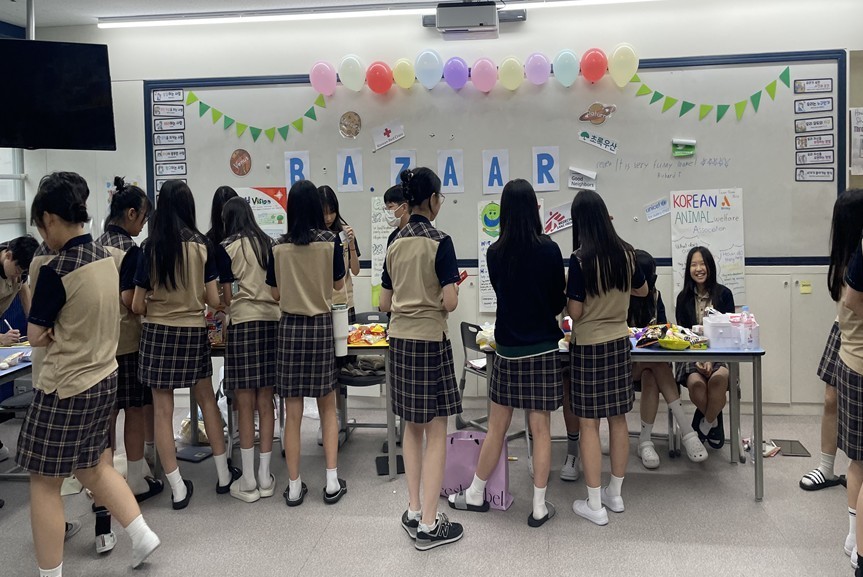 부산브니엘예중, 영어 프로젝트 수업으로 자선 모금 실천